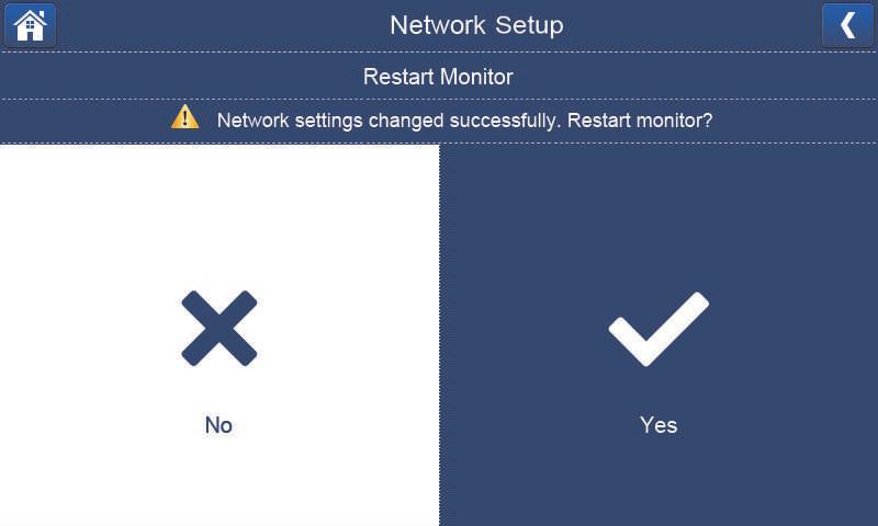 14 Network Setup (This Section is for Advanced Users Only) 3. Tap to turn on or off dynamic IP. 1: Enable dynamic IP.
