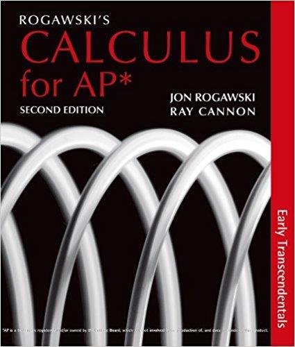 H. Freeman and Company ISBN Number: 978-1464108730 COURSE: A.P. Calculus AB INSTRUCTOR: Joe Tvrdy (Joe.