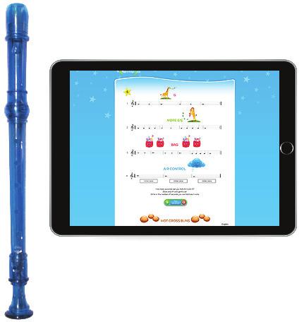 Technology and tempo controls Easy to use codes - accessible through a dedicated website (not an app) Ideal for classroom use with whiteboards or student ipads, Chromebooks or tablets Great for home