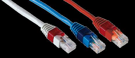 Patch cords and plugs Category 6 ccs-cabling.it Patch cords and plugs Patch cords CAT 6 CCS RJ45-RJ45 shielded or unshielded patch cord, with interchangeable coloured clips.