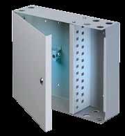 Fiber optic cabling system Wall mount enclosures 24-port wall mount fiber optic enclosure for ST-ST and SC-SC adapters IP54 wall mount fiber optic enclosure 24-port wall mount enclosures for ST-ST