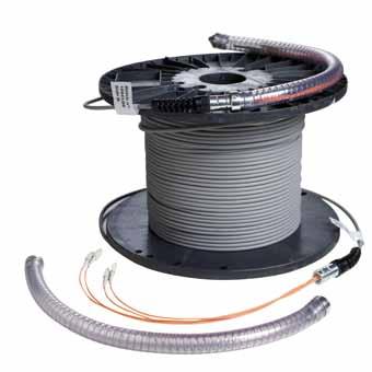 FO cable assemblies Pre-terminated FO cables Pre-terminated FO cable Pre-terminated fiber optic cable assemblies for Loose cables with outer jacket for indoor/outdoor use or with PE outer jacket and