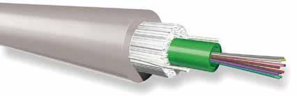 FO cable assemblies Indoor/outdoor use The colour of the jacket in the picture is purely informative U-DQ(ZN)BH Loose monotube with dielectric armour and LSZH jacket Universal Loose cables to be