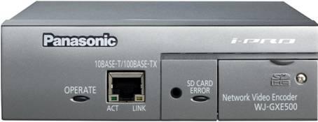 Network video encoder WJ-GXE500 (NTSC) WJ-GXE500E (PAL)