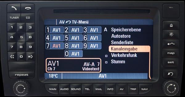 Station buttons 0-9 are assigned to channel numbers at the chanel input level: 1. Use the right knob to select the channel number (Ch 1) 2. Push the right knob briefly 3.