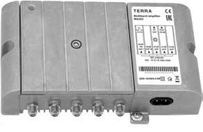 Terrestrial TV products Multiband amplifiers High power amplifiers 2.