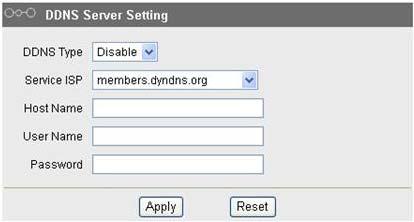 DDNS is referred to Dynamic Domain Name Server. Via Web Configurator setting, you can set the video server / IP camera at a virtual domain name at dynamic IP.
