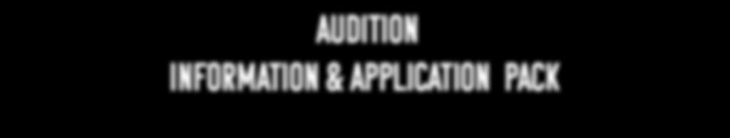 Auditions will be held between 25th - 27th May 2018 @ Toowoomba Philharmonic Complex - 7 Matthews Street The Panel: You will be auditioning for a panel made up of the creative team including