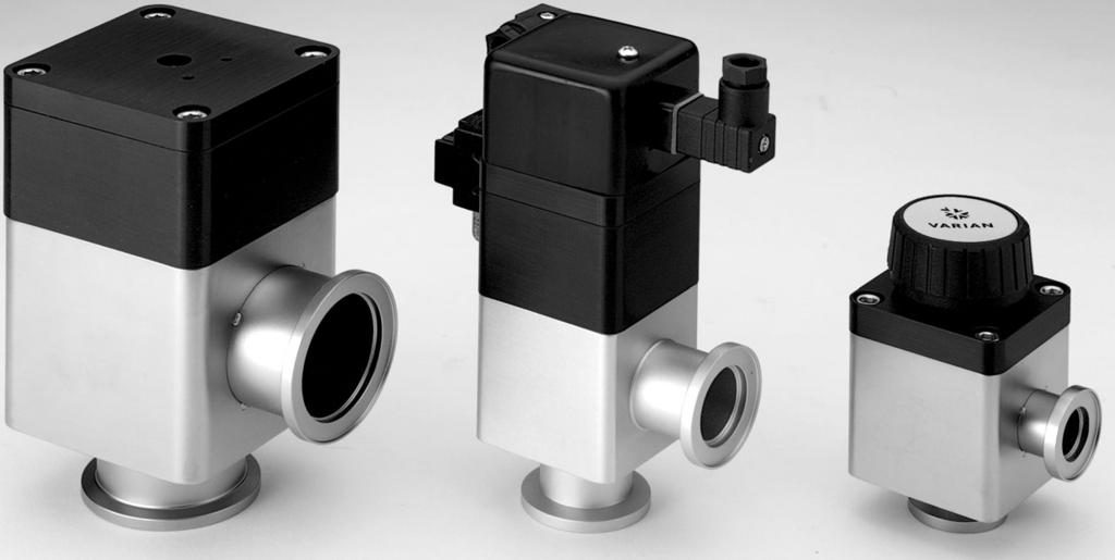 Stainless Steel Block Valves Varian s stainless steel block valves are the valves of choice for medium- and high-vacuum requirements.