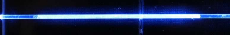 nm emitted light from Ø1mm fiber 4 scratched fibres Laser driver 1