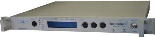 Optical external modulated transmitter 1550nm OT 1155-2-xx E External modulated 1550nm DFB-Laser transmitter for electrical to optical conversion of multi-channel broadcast signals like AM, FM and