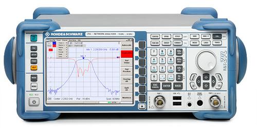 The all encompassing R&S ZVL series combines the functions of a network analyzer, spectrum analyzer, and power meter into a single unit.