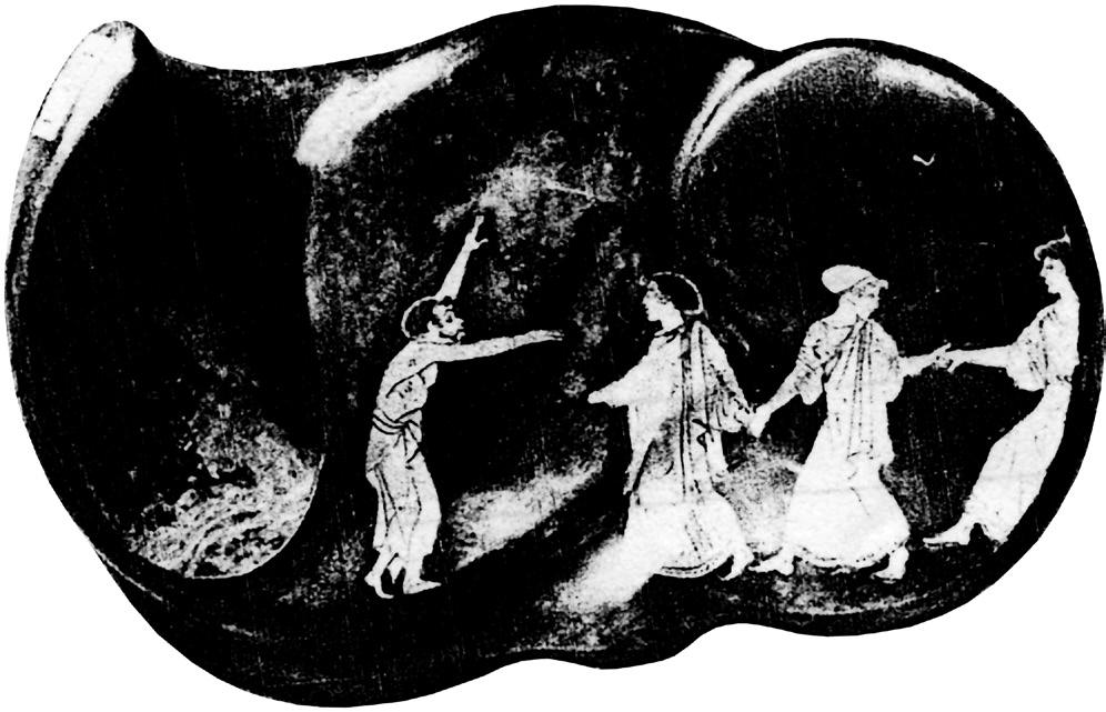 . Life in 5th century Athens The scene below shows that some Athenian girls at least were taught dancing. (a) Girls in ancient Athens were usually taught things other than dancing.