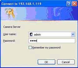 8.4 Online Connection Start the Internet Explorer, enter the IP Address of the Network DVR into the Address field, such as 19
