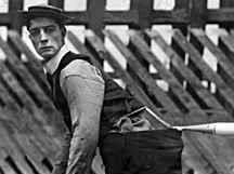 Buster Keaton became famous for his straight faced characters that had excellent acrobatic skills He started his career in 1917 but before that he had many years of experience performing with his