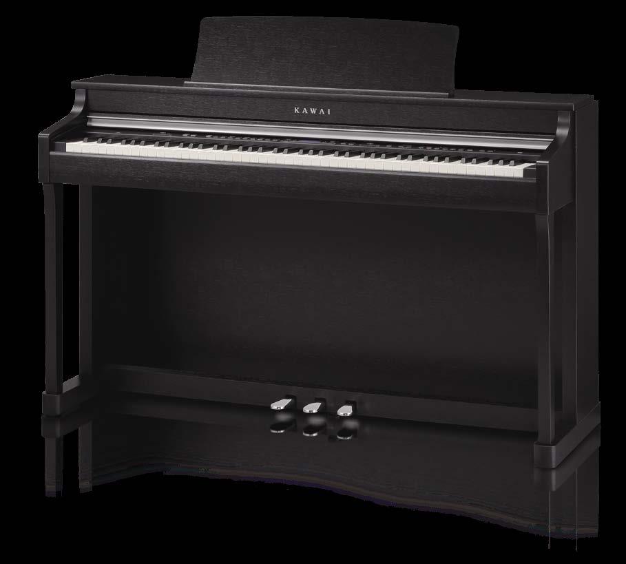 The most realistic digital pianos in their price range CN25 s useful recorder allows up to three songs to be stored in internal is Kawai s Grand Feel Pedal System.
