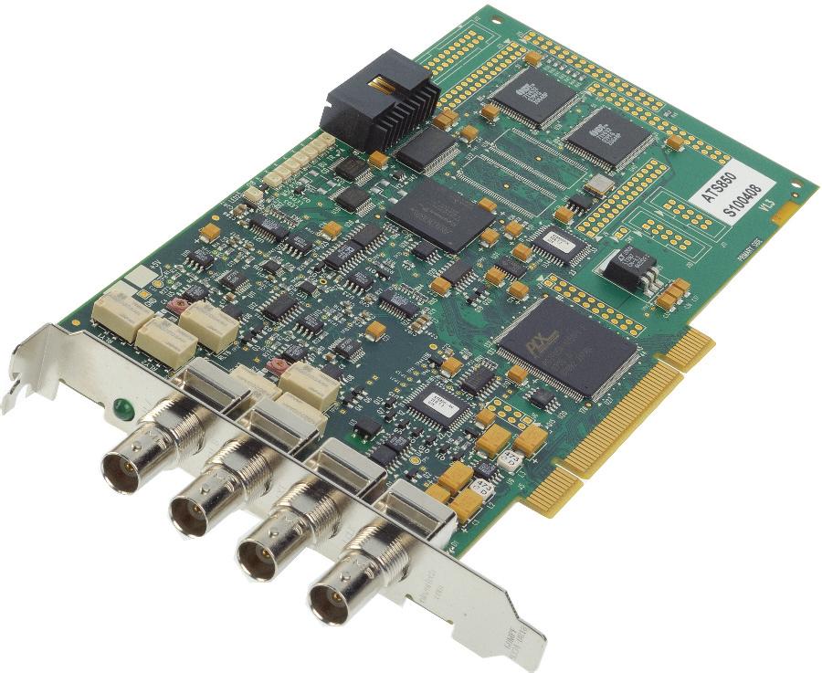 For scientific customers who want to record multiple analog inputs simultaneously, ATS850 offers the best price-performance ratio for multi-channel data acquisition systems of up to 16 channels.