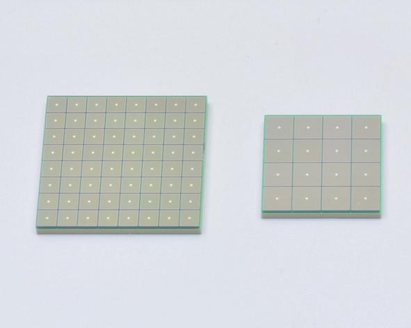 MPPC array for precision measurement S13361 series The S13361 series MPPC arrays employ through-hole electrodes called TSV (throughsilicon via). The pitch of each MPPC channel is 3.2 mm.