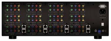 8X8 HD SWITCHER: 8 SOURCES TO 8 DISPLAYS with CAT5 The HD88CC5 High Definition Component Video Matrix Switcher allows high definition 1080i video and digital audio to be sent up to 1000 feet over