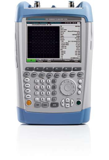 R&S ETH Handheld TV Analyzer At a glance The R&S ETH handheld TV analyzer was specially designed for daily service and maintenance work on DVB-T/H gap-filler and low-power transmitters as well as