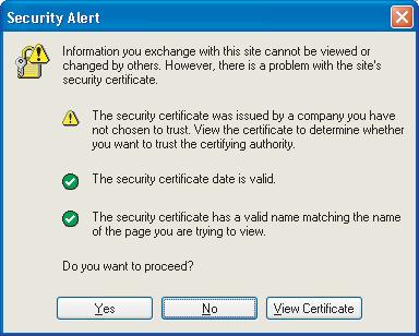 Funcţii de securitate Pentru utilizatorii Windows 2000/XP şi Windows Server 2003 9 a Porniţi browserul web.