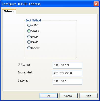 Unconfigured (Neconfigurat) în ecranul utilitarului BRAdmin Light. Puteţi găsi Numele nodului şi Adresa MAC (Adresa Ethernet) imprimând Lista configurărilor de reţea.