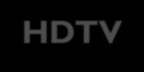 HDTV Advanced Television Systems Committee (ATSC) > 1000 lines 60 fps Resolutions of 1920 1080 and 1280 720 pixels Video aspect ratio of 16:9 MPEG-2 for video compression AC-3 (Audio Coding-3) for