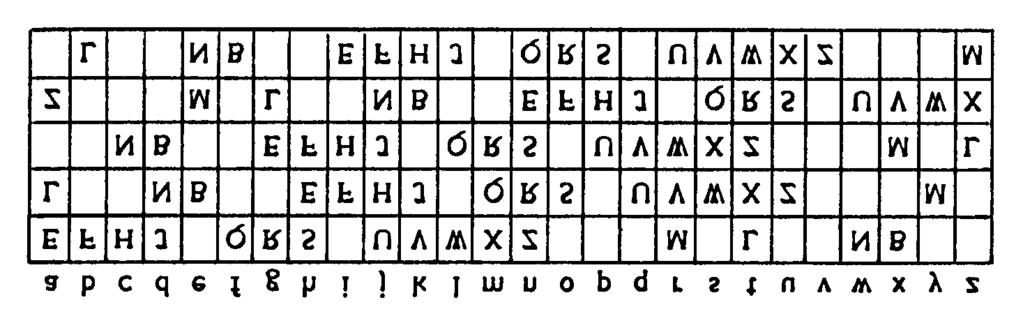 c. With a known plain component, the columns are in their original order. This means that the partially reconstructed cipher sequences are also in the right order.
