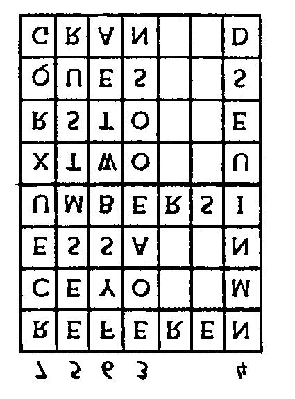 both be followed by vowels. Both the 1 and 6 columns end with two vowels. Here is what each looks like when added to the initial two columns. b. Both possibilities give good plaintext letter combinations, but at this point, several words are suggested in the second match.
