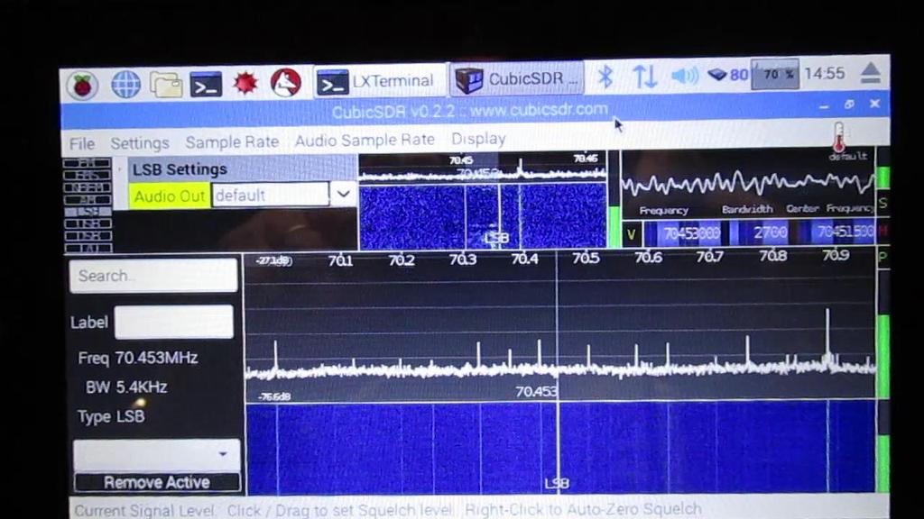 Cubic SDR with RTL-SDR Support on