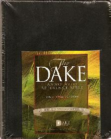 99 KJV DAKE ANNOTATED REFERENCE BIBLE COMPACT EDITION Includes: 3 column format with text and notes on the same page; complete