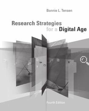 Research Guides NEW! COMPOSITION Research Strategies for a Digital Age, Fourth Edition Bonnie L.