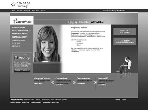 LITERATURE ENGLISH COURSEMATE LITERATURE COURSEMATE CourseMate is an engaging, trackable, and affordable way to complement the text and course content with study and practice materials.