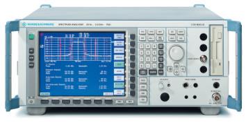 The basic requirements and the limiting factors of a spectrum analyzer are explained.
