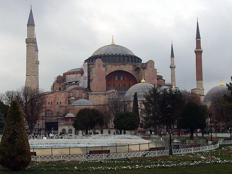 Fig. 7 Saint Sophia Church in Istanbul (https://ro.wikipedia.