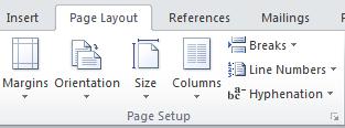 Starting at the beginning of the document, place the cursor at the beginning of the page where you want to start