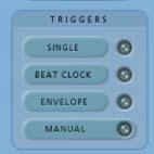LFO Triggers LFO Triggers By default, the LFO cycles continuously through the selected waveform.
