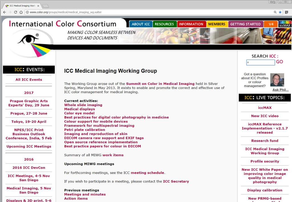 ICC MIWG web