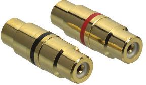 Compression (Solderless) Pin Plugs Crimp or Solder Banana Plugs, Color-coded Insulators Compression (Solderless) Banana Plugs Compression