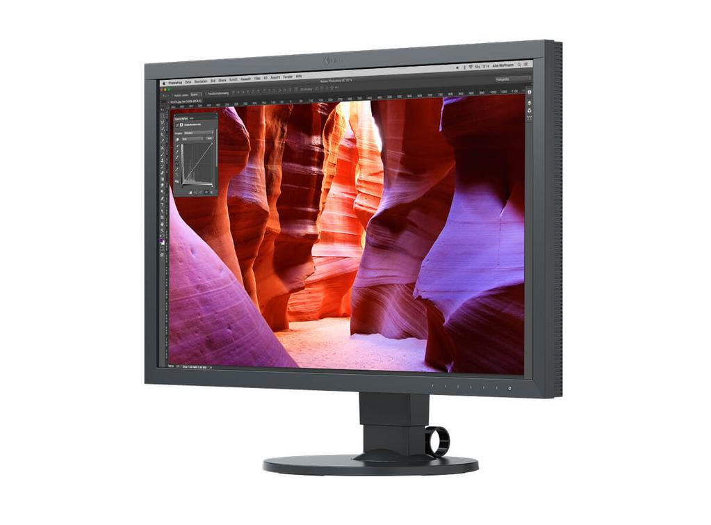 CS2730 Your advantages Unlike conventional office monitors, the CS2730 boasts hardware calibration, a wide gamut, and colors that remain stable when the viewing angle is changed.