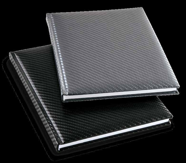 information about the notebook Notebooks 192 pages / lined 192 pages / graph CARBON silver N-L-073