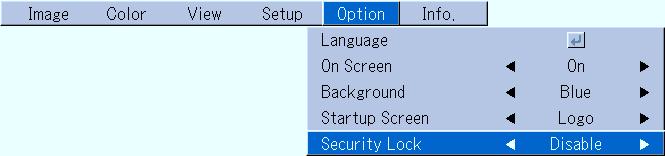 General Operation If the password input display appears when the power is turned on When a password has been registered, the Password input window appears on the projected image when the power is
