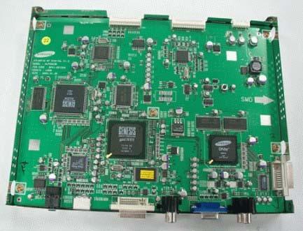 Digital Board Microprocessor (Generates turn on signal to power board) Monitor LED s All Digital Video Processing