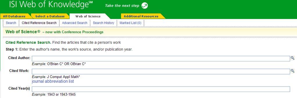 Follow the steps in Author Finder: Search by last name and first initial; then select name variants, author subject area(s), and institutional affiliations.
