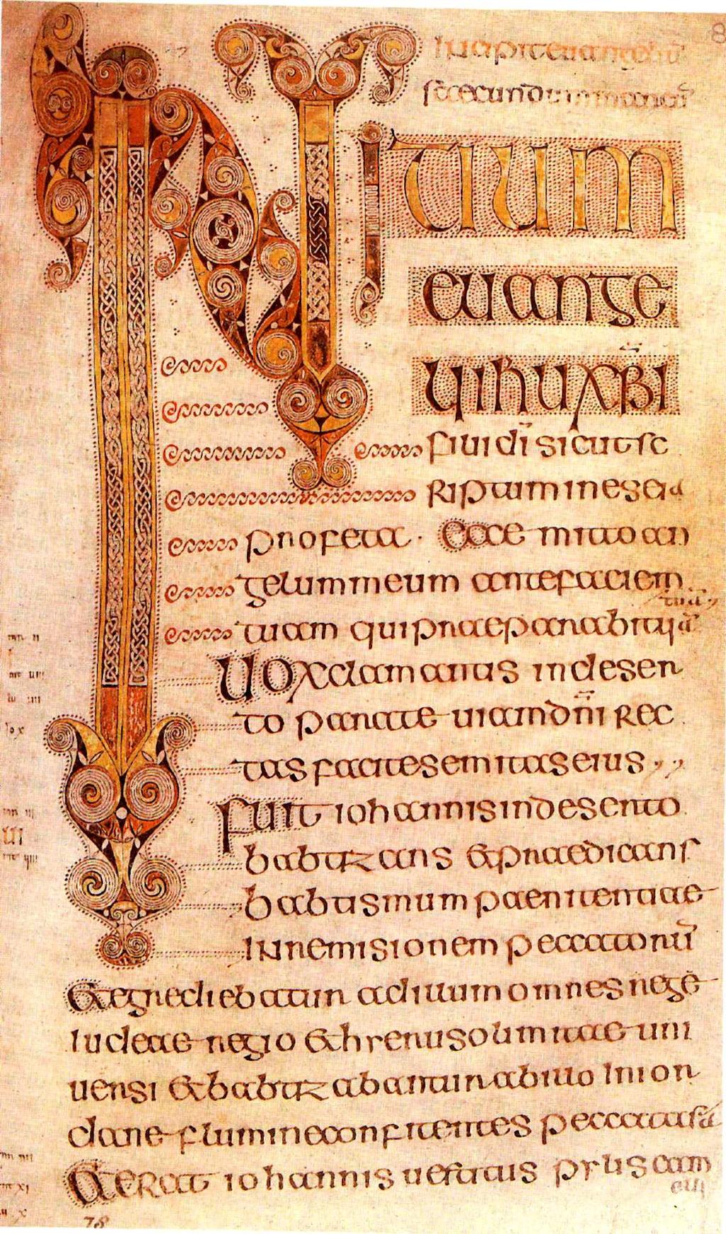 WHAT? - Unicials from The Vatican Vergil Unicials, 8th Century * Rounded strokes were made with pen held in a straight horizontal position Design/Style Contributions and Innovations: The Book of