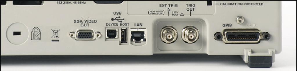 Hardware connectivity Standard ports include: 2 x USB host ports (for external storage and printing devices), one on the front and one on the rear 1 x USB device port for high-speed PC connectivity