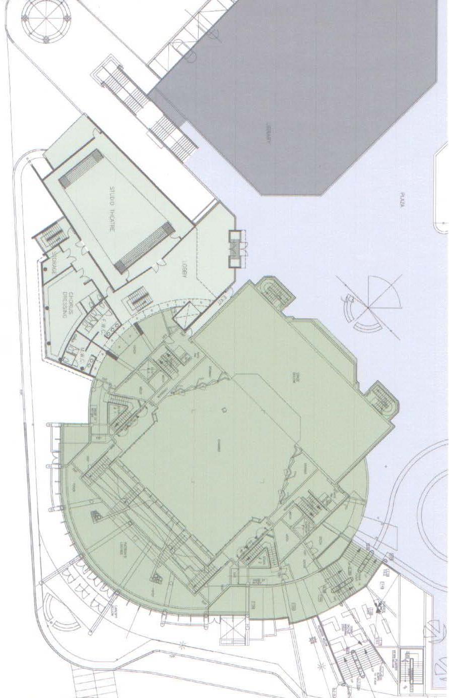 TECHNICAL SPECIFICATIONS Lcatin: Suth side f existing theatre building between lading dck and passenger pull-in lading zne Grss building space: 15000 ft 2 n three levels Capacity: 50-220 seated