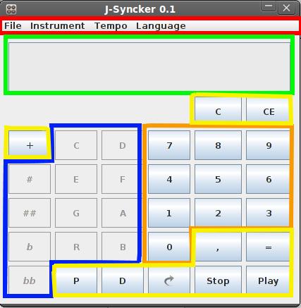 1. Getting started The J-Syncker allows to obtain pre-compositional material, using the techniques present in the Schillinger System of Musical Composition (SSCM).