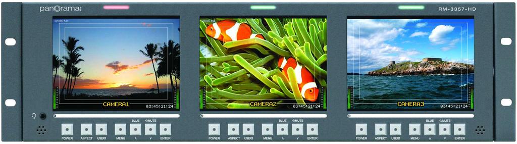 On-Screen Display Features Figure 1 6 Display Features Input Signal Audio Levels IMD Time Code Input Signal: The input signals are automatically detected and displayed here if STD DISP is set to AUTO