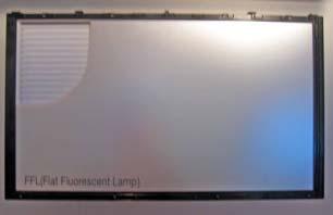 Samsung s Flat Fluorescent Lamp, for thinner more efficient